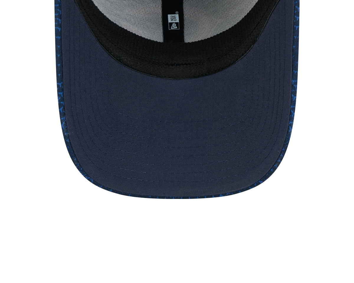 Men's Chicago Bears New Era 2024 Sideline Navy Secondary Logo 39THIRTY Flex Hat