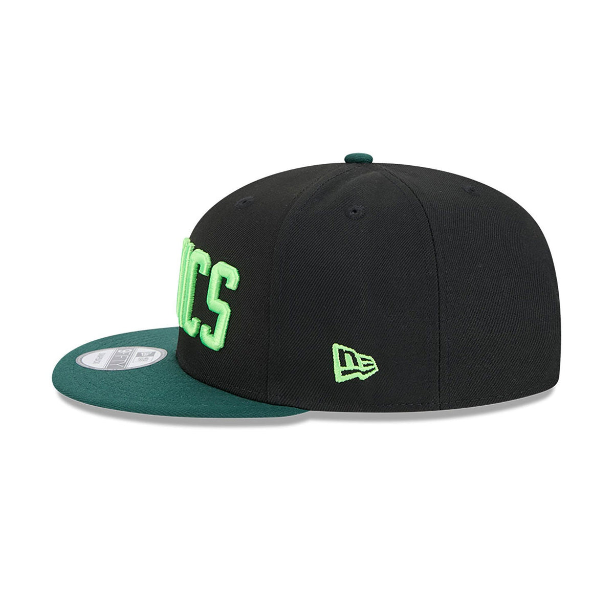 Boston Celtics New Era 2024 City Edition Black/Green 9FIFTY Adjustable Hat