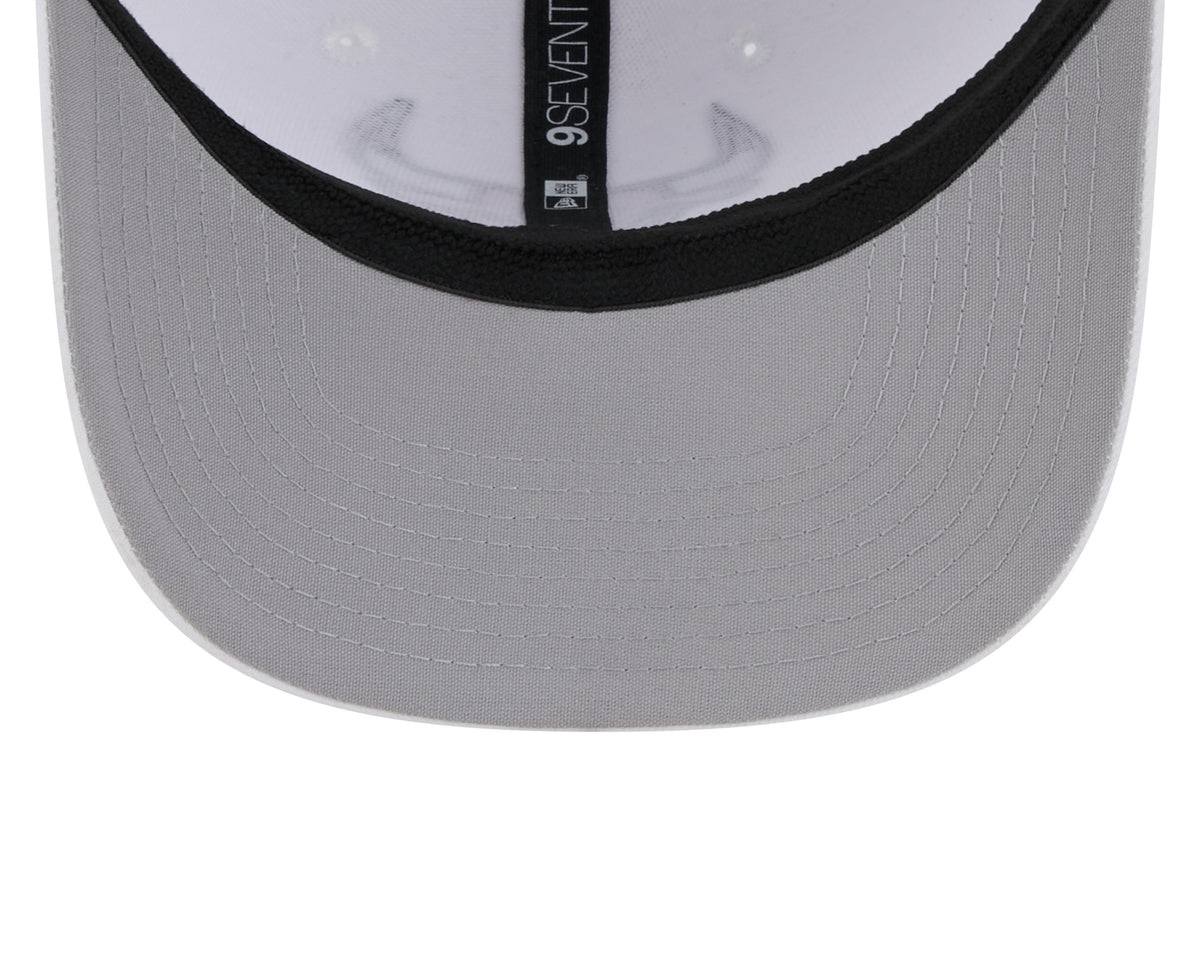 Chicago Bulls New Era White Multi Rope 9SEVENTY Stretch Snap Adjustable Hat
