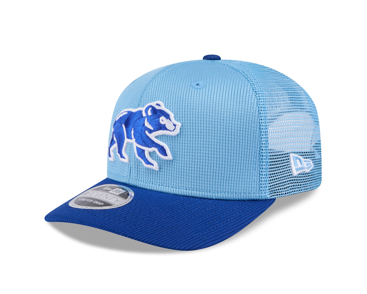 Chicago Cubs New Era Blue 2025 Spring Training 9SEVENTY Trucker Hat
