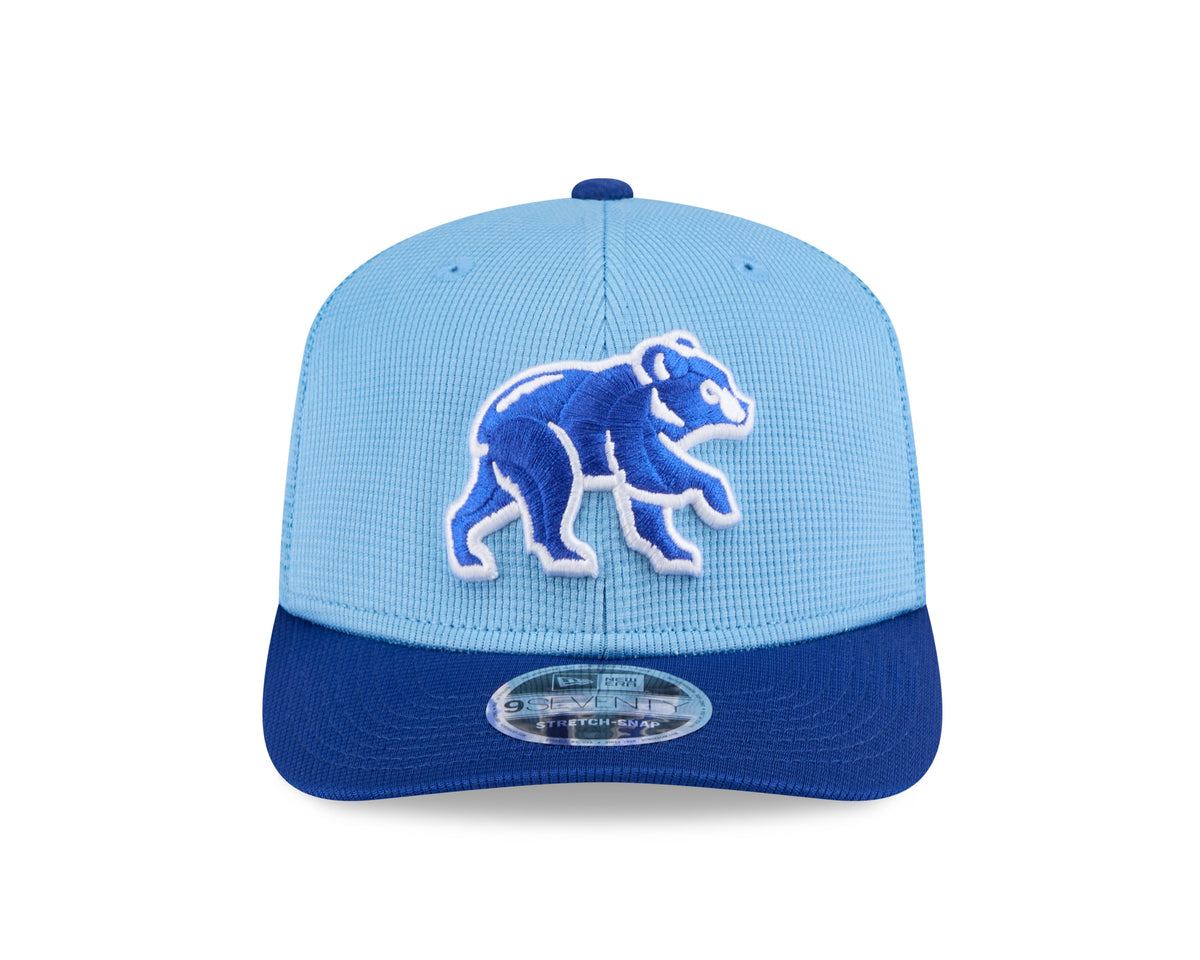 Chicago Cubs New Era Blue 2025 Spring Training 9SEVENTY Trucker Hat