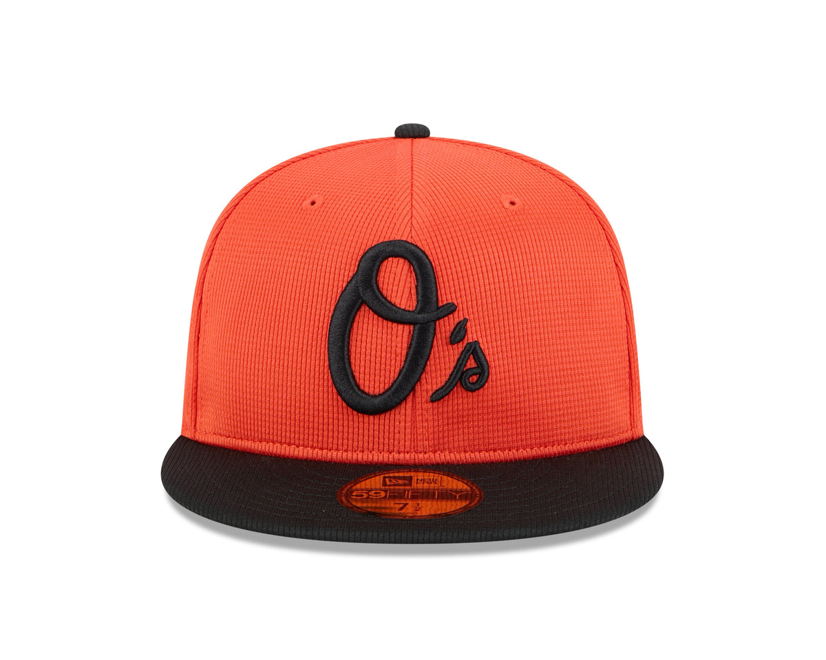 Baltimore Orioles New Era Orange 2025 Spring Training 59FIFTY Fitted Hat
