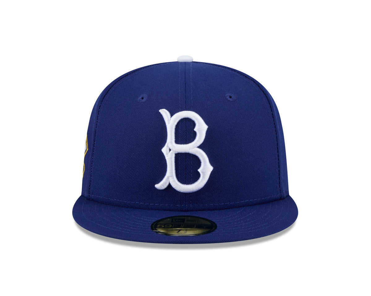 Los Angeles Dodgers Jackie Robinson Day 25 Brooklyn New Era Royal Game Authentic Collection On-Field 59FIFTY Fitted Hat