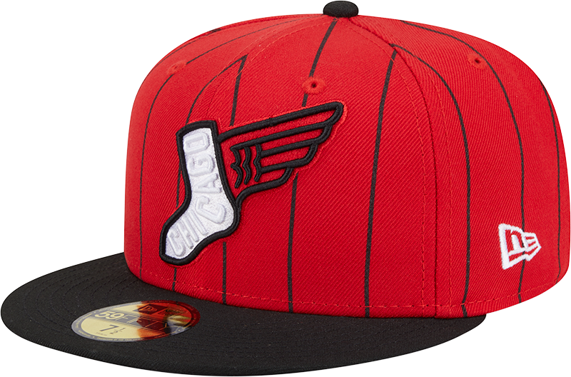 Chicago White Sox New Era 2025/26 City Connect 59FIFTY Fitted Hat - Red/Black