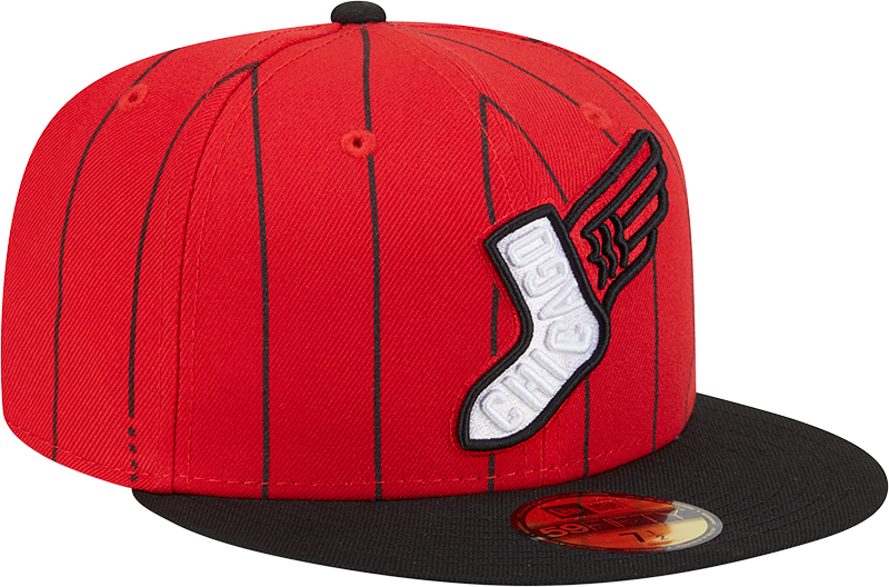 Chicago White Sox New Era 2025/26 City Connect 59FIFTY Fitted Hat - Red/Black