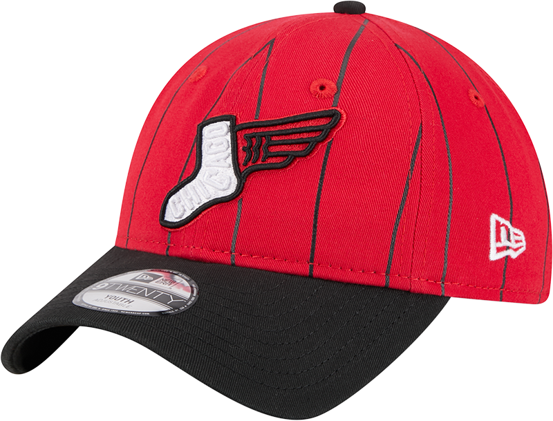 Kids Chicago White Sox 2025 City Connect New Era 9TWENTY Hat- Red/Black