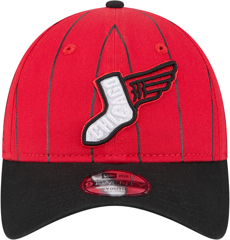 Kids Chicago White Sox 2025 City Connect New Era 9TWENTY Hat- Red/Black