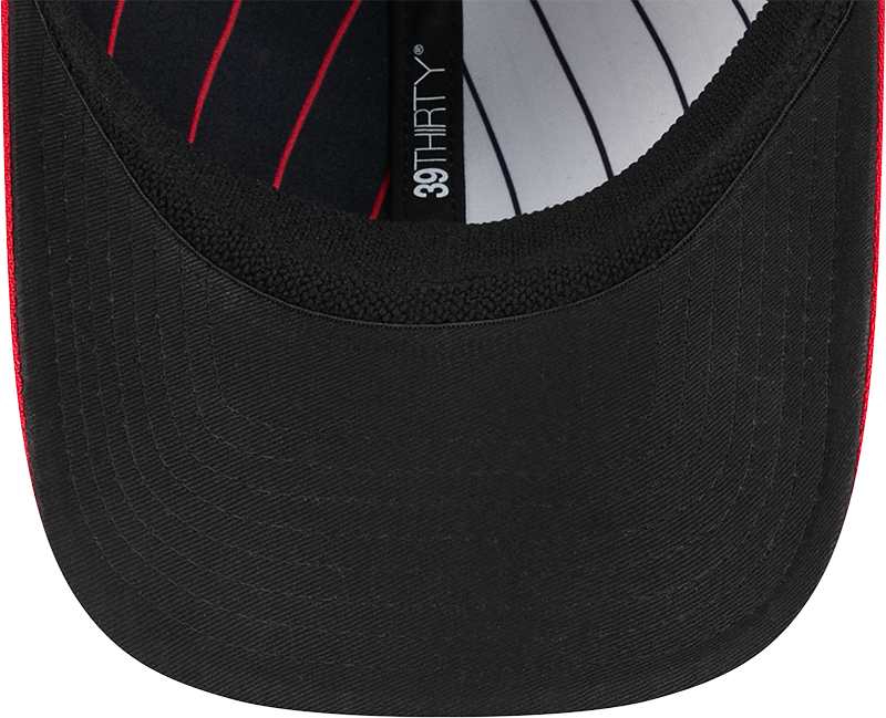 Chicago White Sox 2025 City Connect Alternate Black/Red New Era 39THIRTY Flex Fit Hat