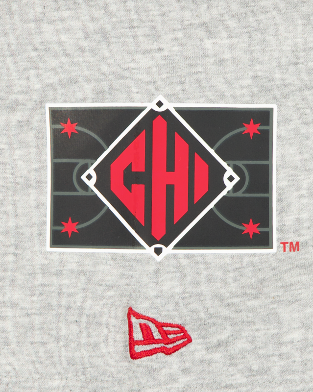 Men's Chicago White Sox 2025 City Connect Heather Gray BP New Era T-Shirt