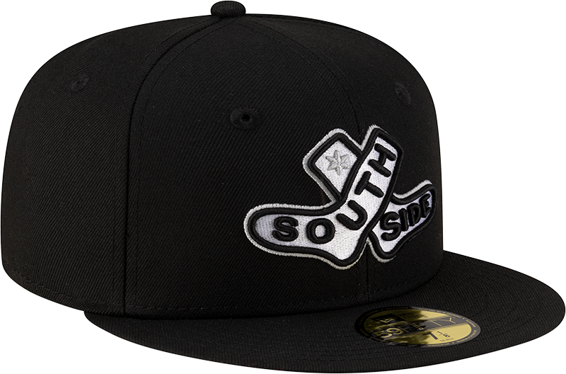 Chicago White Sox New Era 2025 City Connect Batting Practice Team Color 59FIFTY Fitted Hat -Black