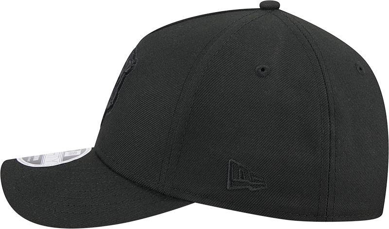 Chicago Bears New Era Black Tonal Primary 9FORTY A-Frame M-Crown Adjustable Hat