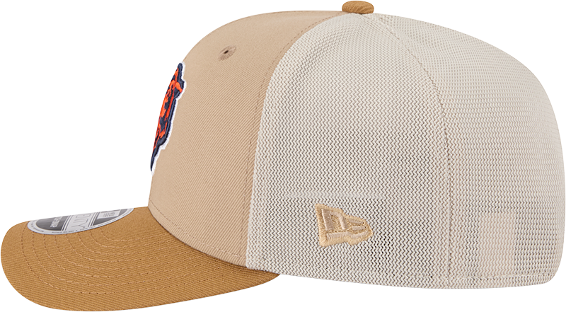 Chicago Bears New Era 2T Tan 9SEVENTY Trucker Adjustable Hat