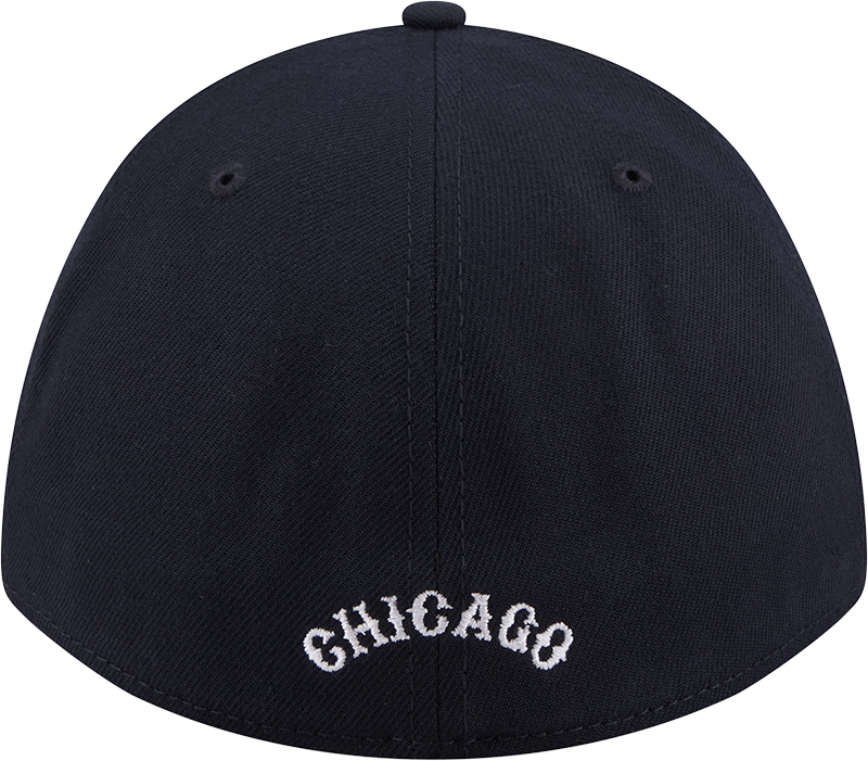 Chicago Cubs Cooperstown Collection 14 New Era M-Crown 39Thirty Navy Flex Fit Hat