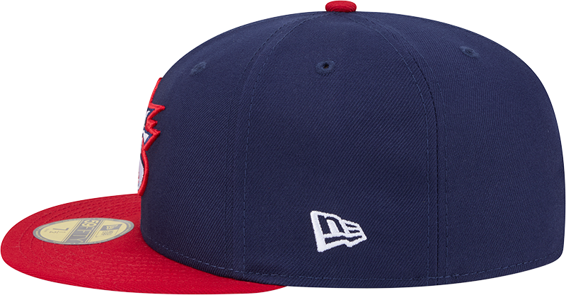 USA Baseball New Era 2026 World Baseball Classic 59FIFTY Fitted Hat - Navy/Red