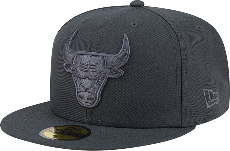 Men's NBA Chicago Bulls Storm Gray Color Pack 59Fifty Fitted Hat