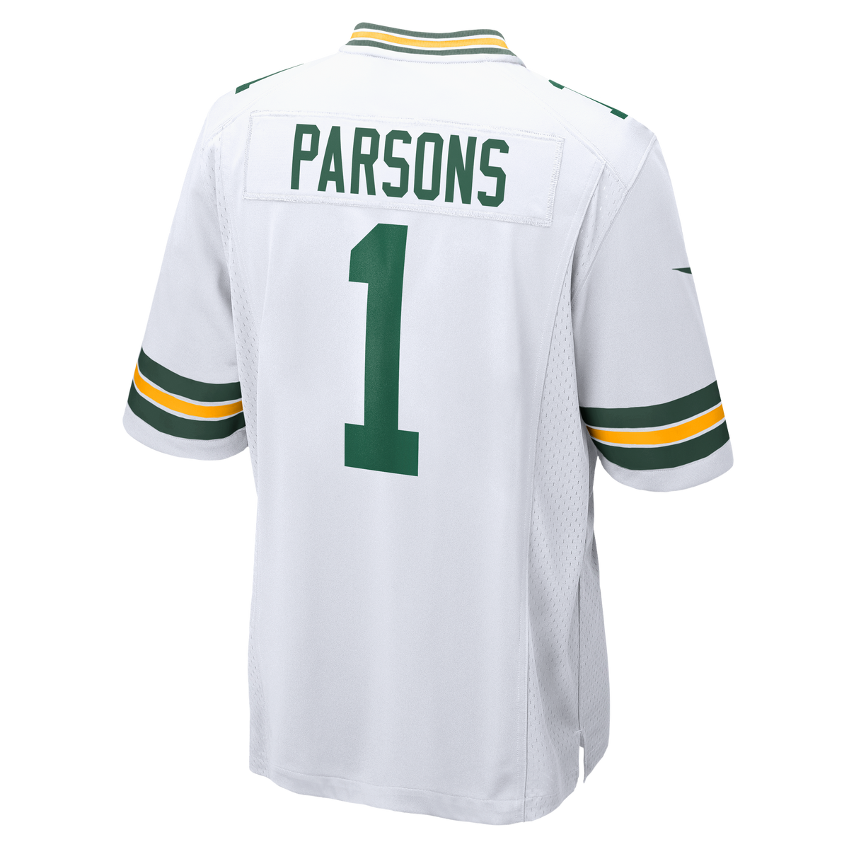 Men's Green Bay Packers Micah Parsons Nike White Player Game Jersey