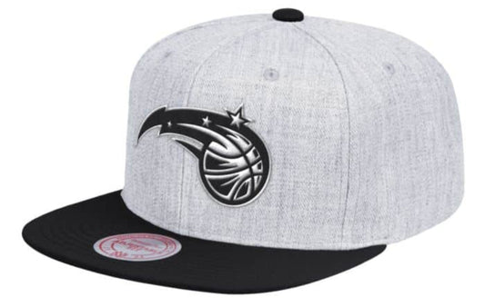 Orlando Magic Mitchell & Ness Grey Black Pop Snapback Hat