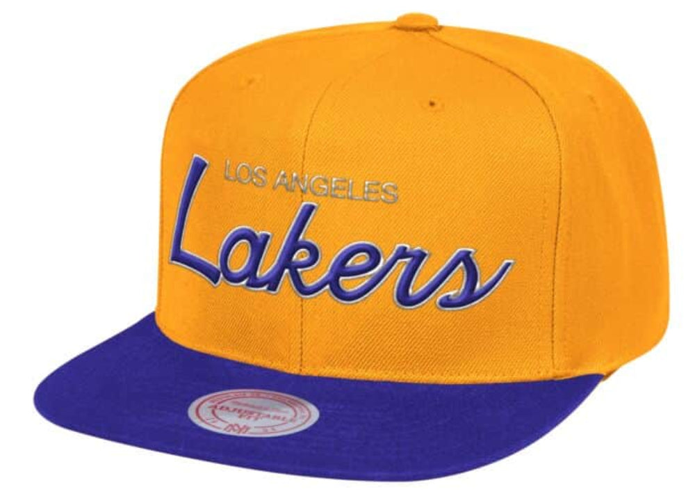 Men's Los Angeles Lakers Gold/Purple NBA Sports Specialty Snapback Adjustable Hat