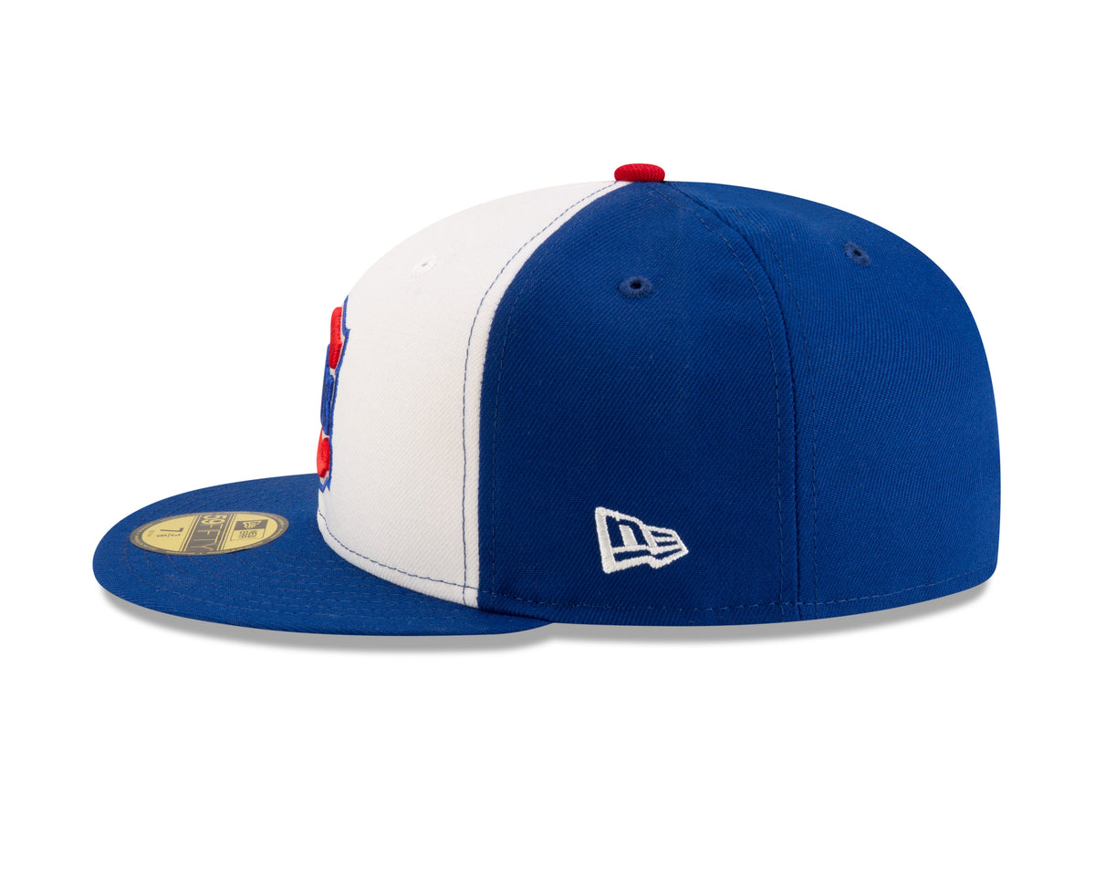 Men's Chicago Cubs New Era White/Royal Alternate Authentic Collection On-Field 59FIFTY Fitted Hat