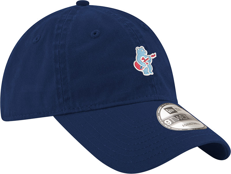 Chicago Cubs New Era Navy Blue Alternate Guitar Bear 9TWENTY Adjustable Hat