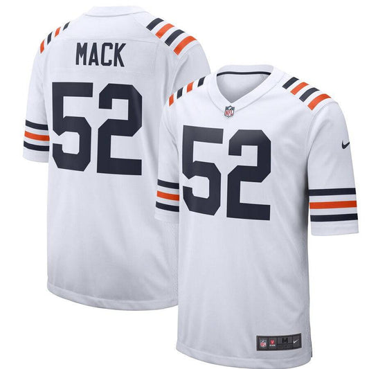 Men's Chicago Bears Khalil Mack Nike White Alternate Classic Game Jersey