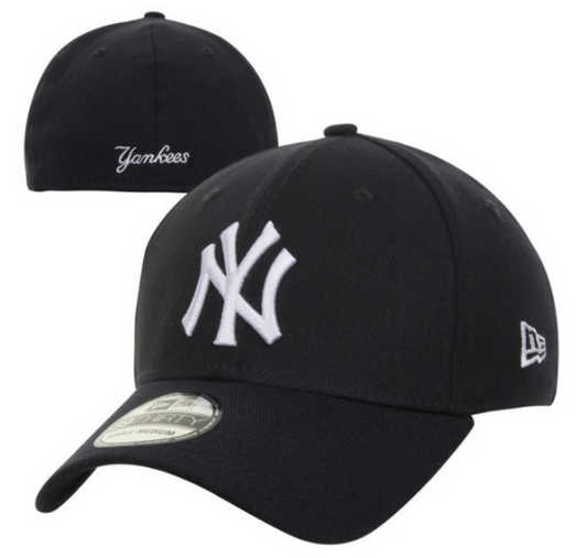 New York Yankees Team Classic 39Thirty Navy Flex Fit Hat