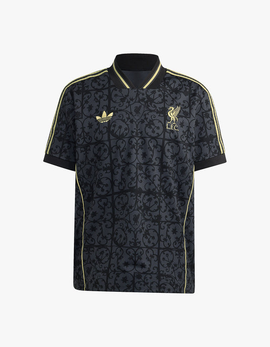 Liverpool Lifestyler Jersey - Carbon/Halo Gold