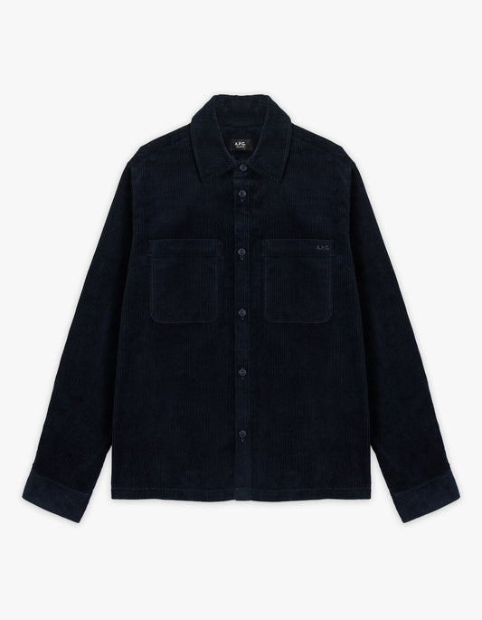 Leon Overshirt - IAK Dark Navy
