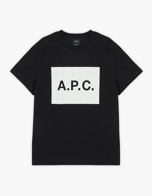 APC Vignette Short Sleeve T Shirt - LZZ Black