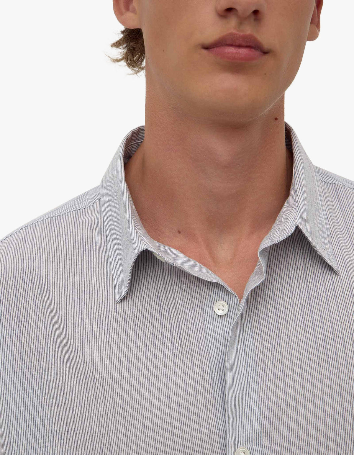 Olly Short Sleeve Shirt - Graphite/White