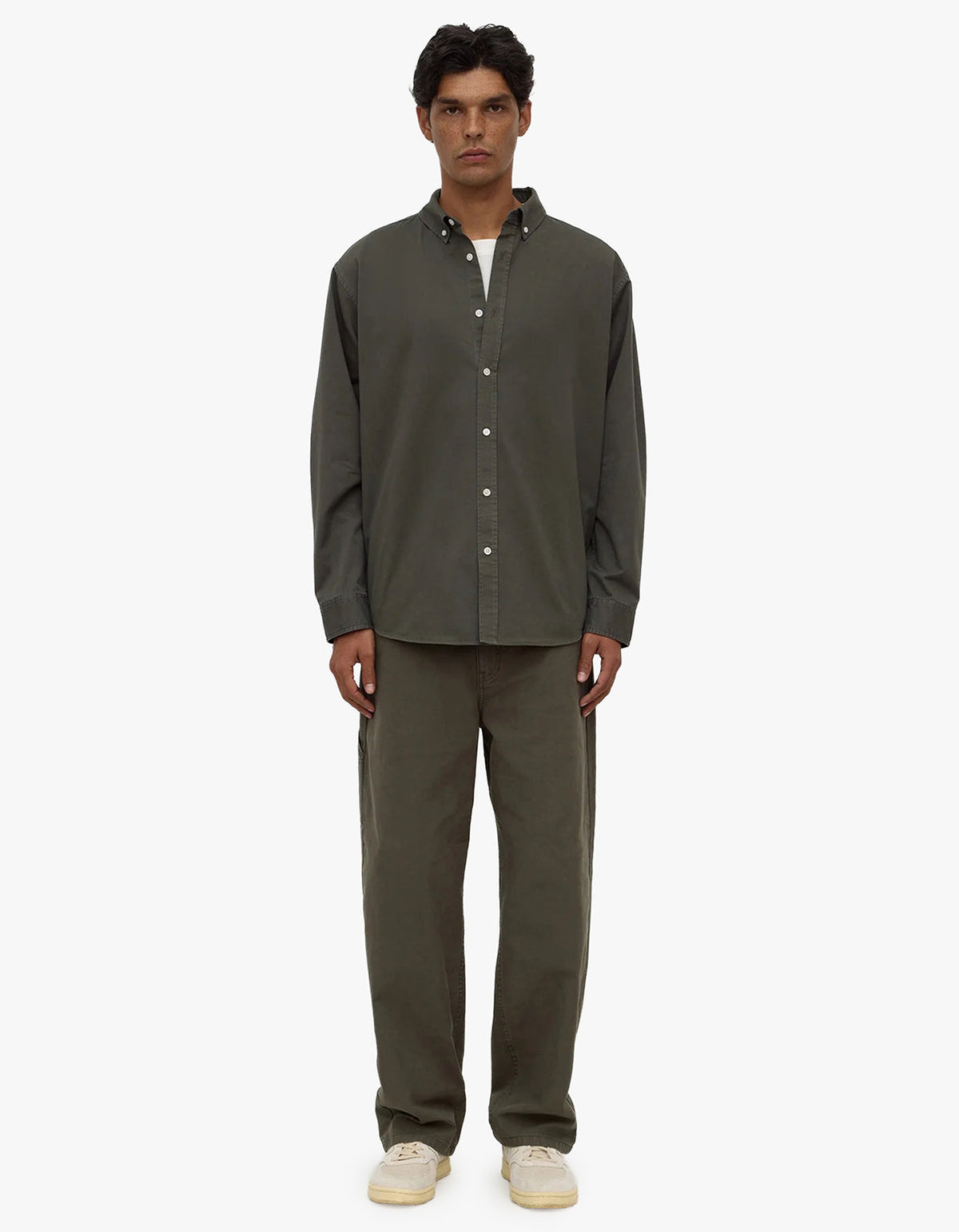 Maclean Long Sleeve Shirt - Moss