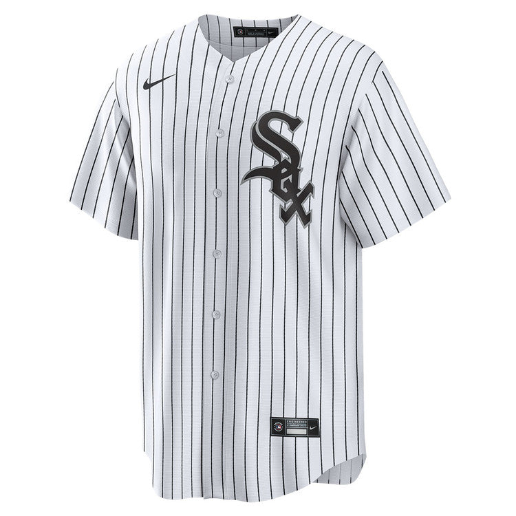 NIKE Men's Andrew Vaughn Chicago White Sox White Home Replica Jersey