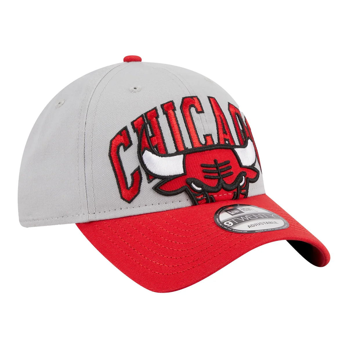 Chicago Bulls 2023 NBA Tipoff Gray/Red 9TWENTY Adjustable Hat By New Era