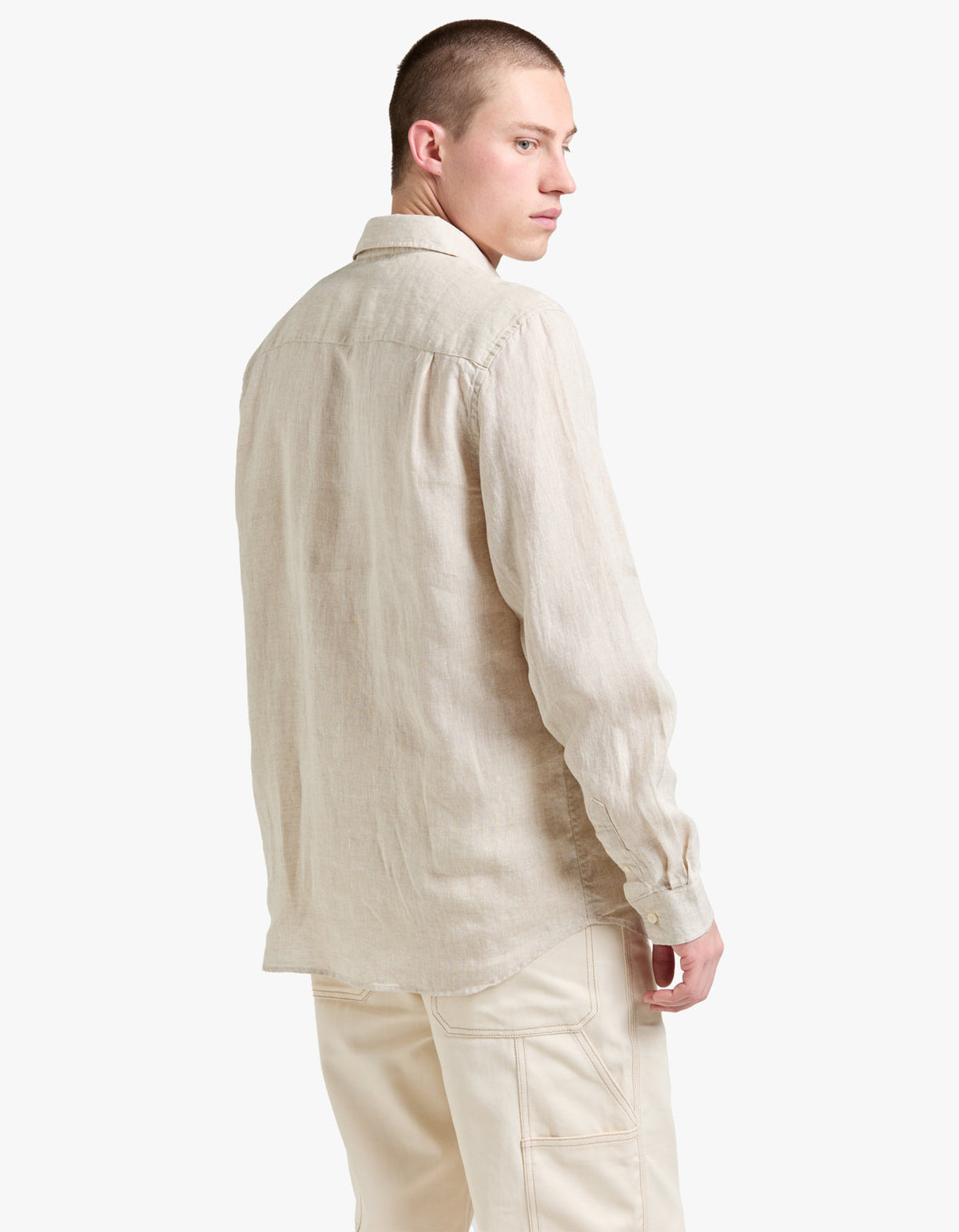 Hampton Linen Shirt - Oatmeal