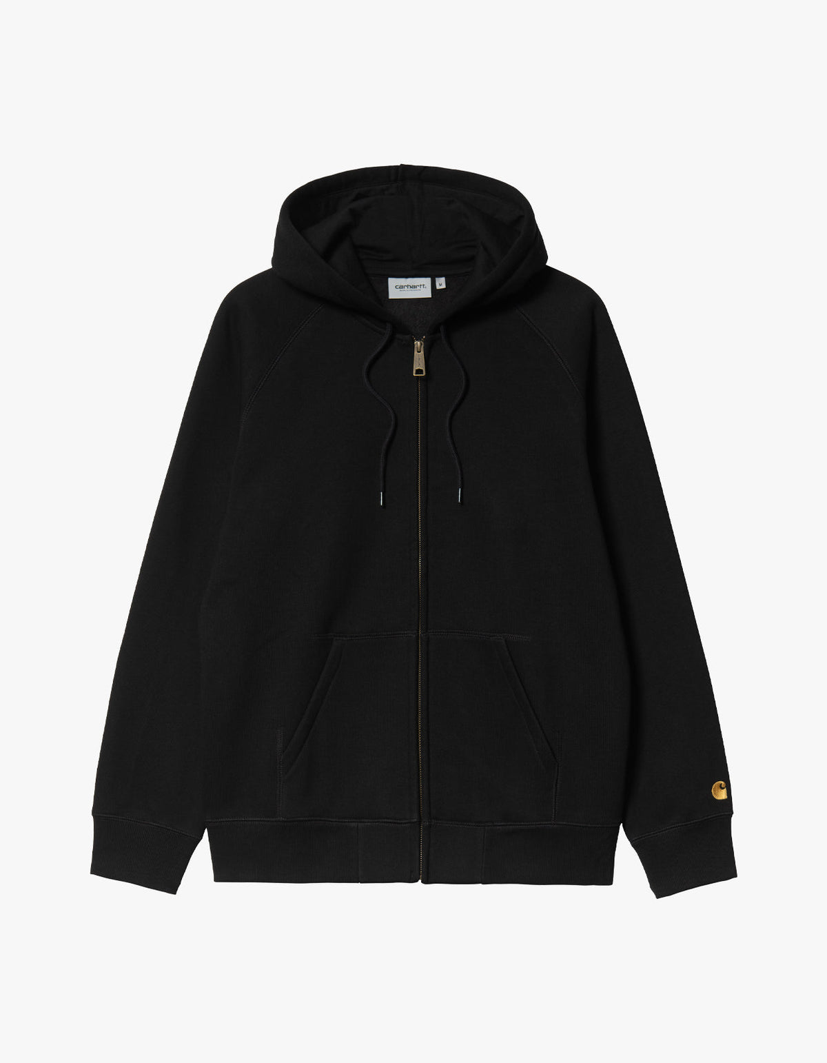 Hooded Chase Jacket - Black/Gold