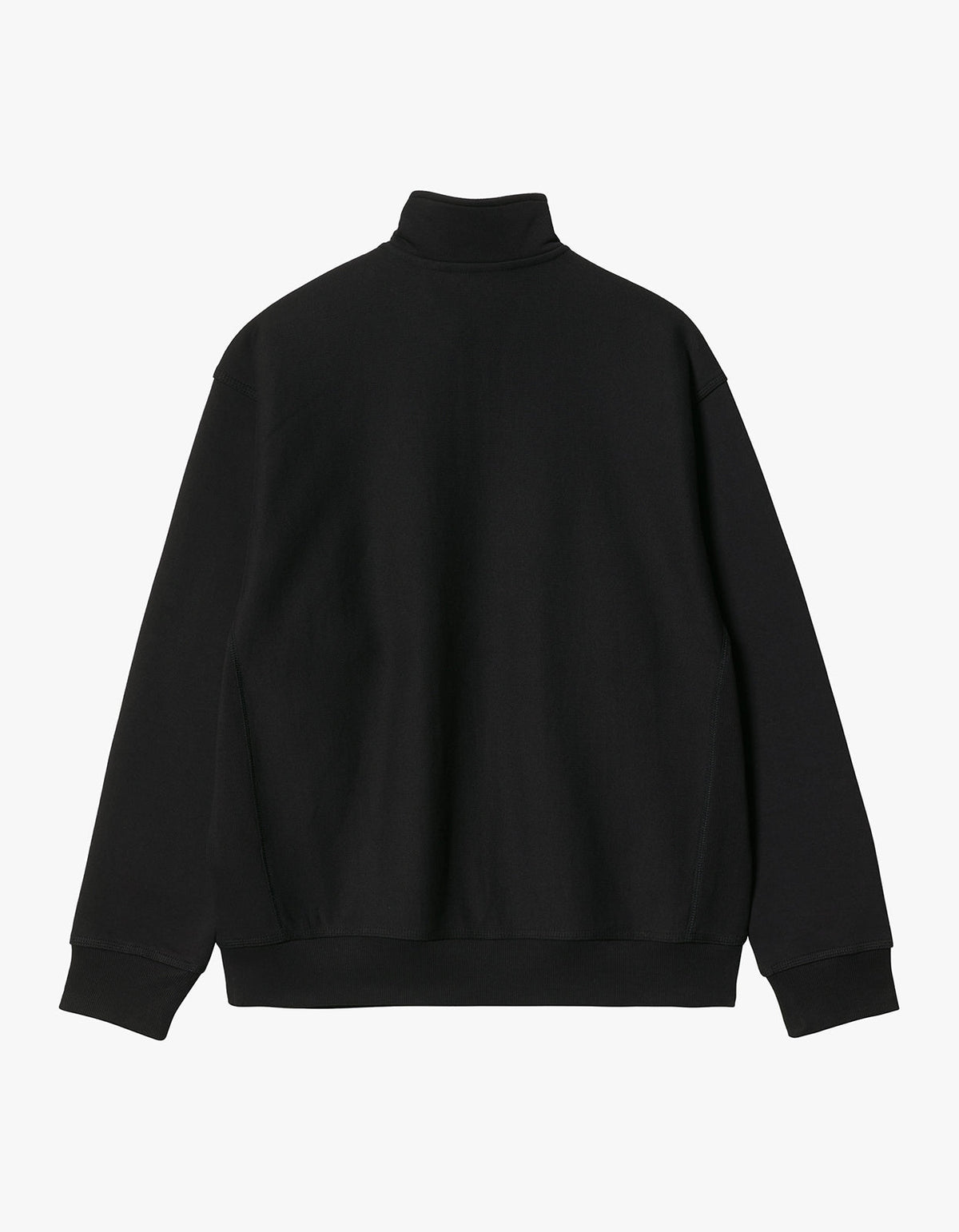Half Zip American Script Sweat - Black