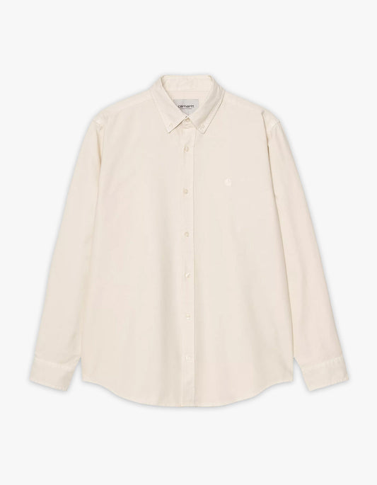 L/S Bolton Shirt - Salt