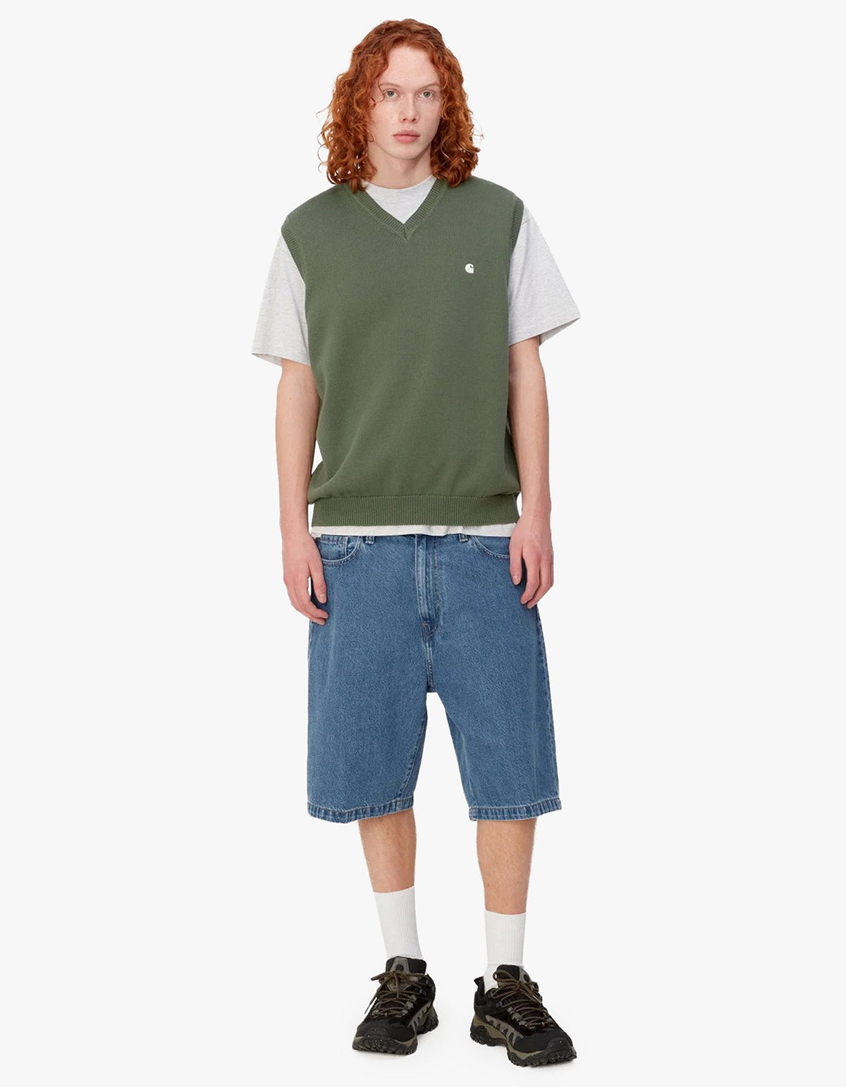 Landon Short - Blue Heavy Stone Washed
