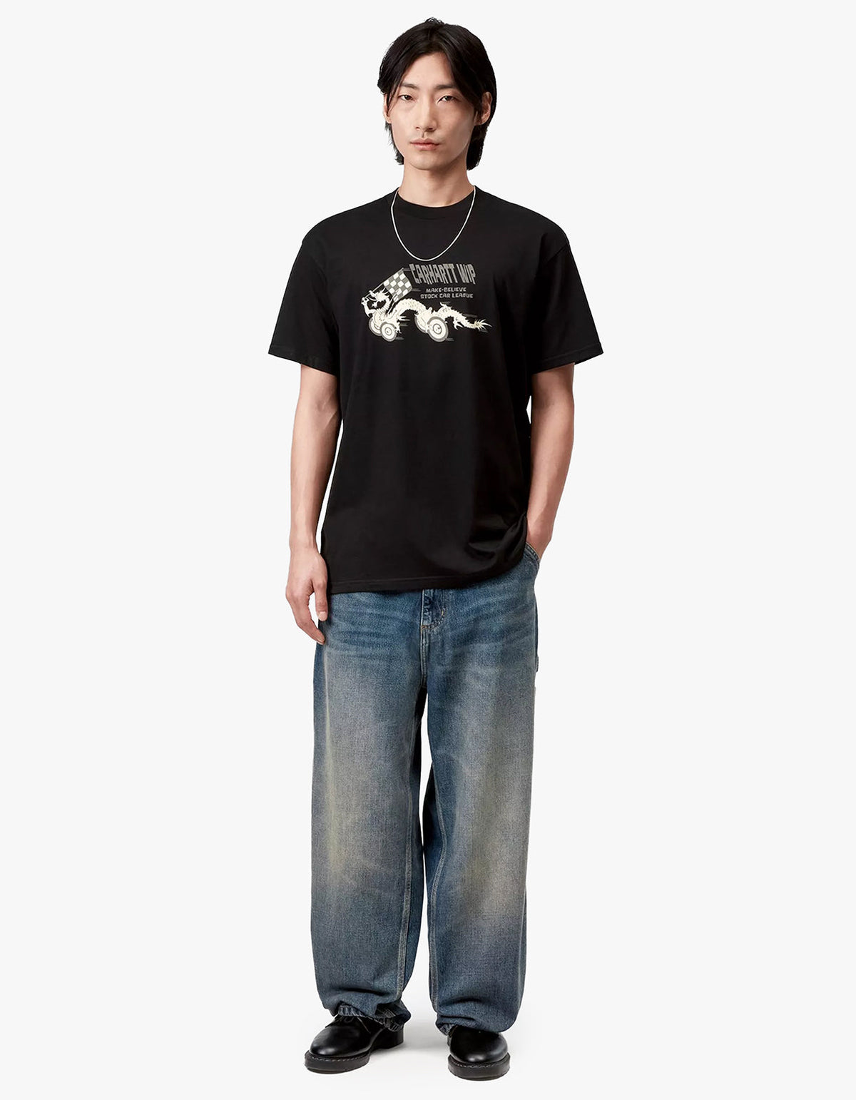 S/S Make Believe League T Shirt - Black