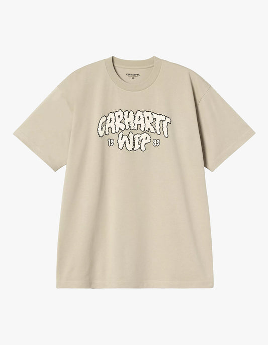 S/S Cloud Script T Shirt - Barchan