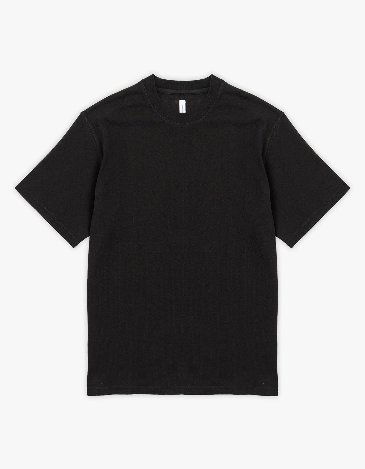 Mens Hemp Jersey Studio Tee - Vintage Black