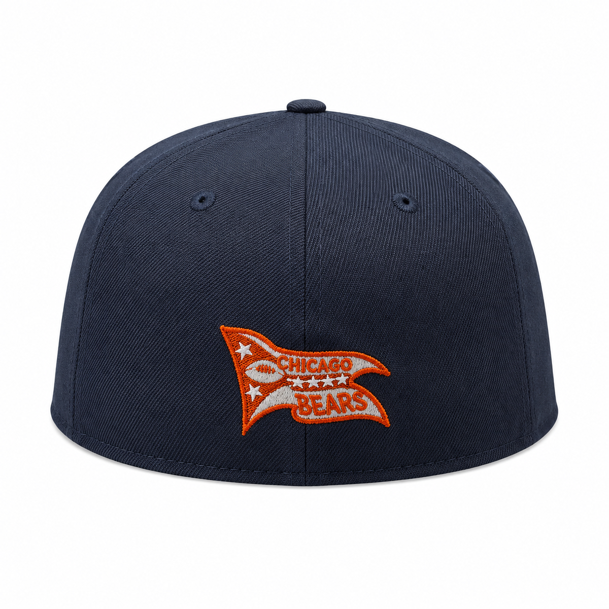 Chicago Bears "B" Logo Nightshift Navy Traditions New Era 59FIFTY Fitted Hat
