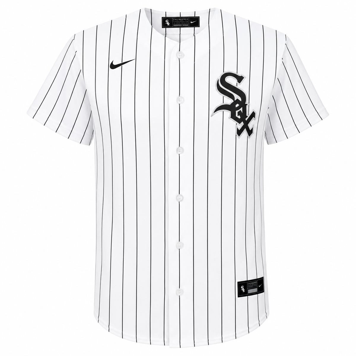 Youth Luis Robert Chicago White Sox White Home Nike Replica Jersey