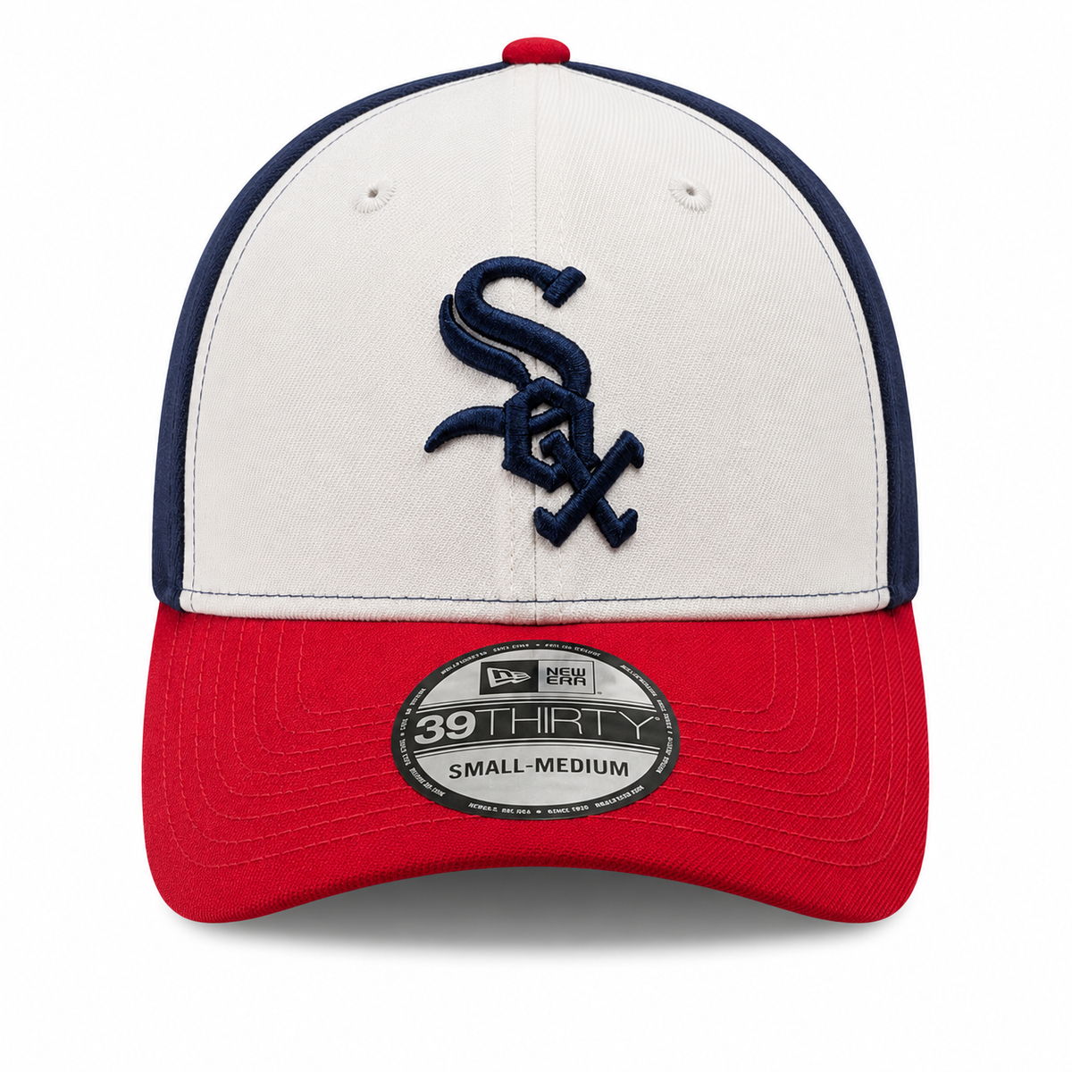 Chicago White Sox Mashup Navy/Red/White 39THIRTY Flex Fit New Era Hat