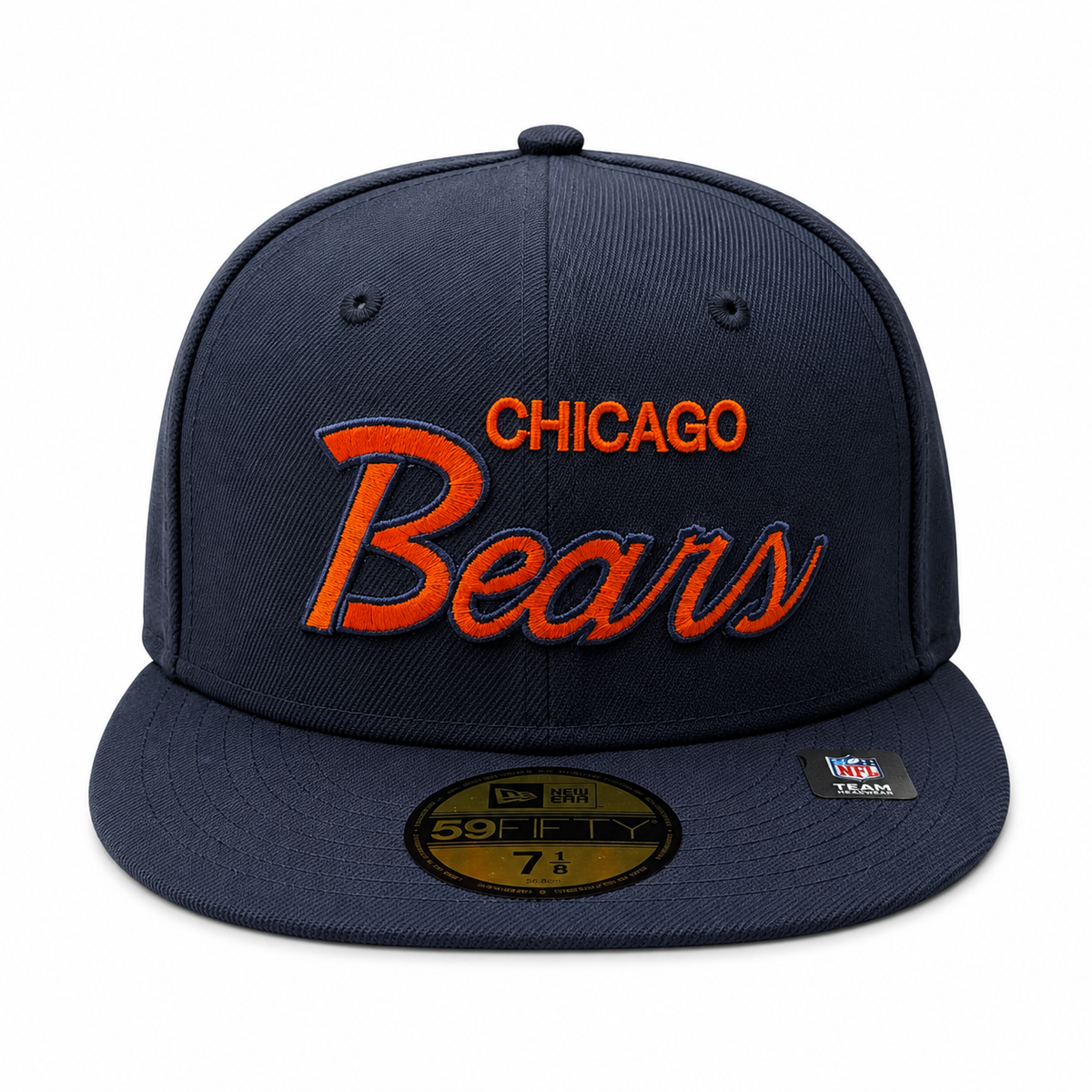 Chicago Bears Griswold Deep Navy New Era 59FIFTY Fitted Hat