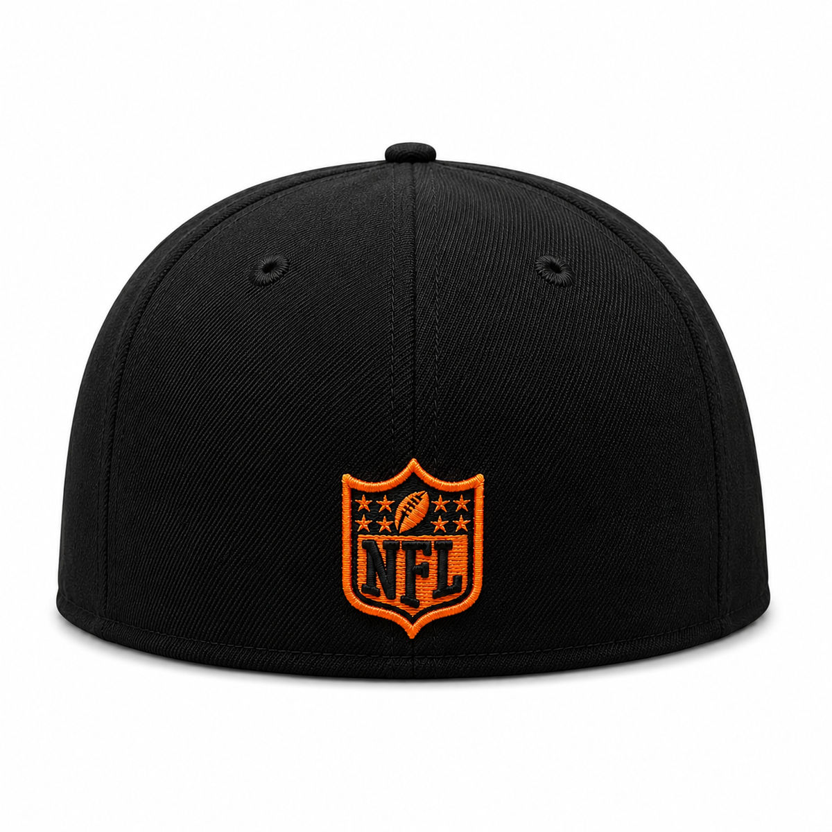 Chicago Bears New Era Black Neon Primary 39THIRTY Flex Hat