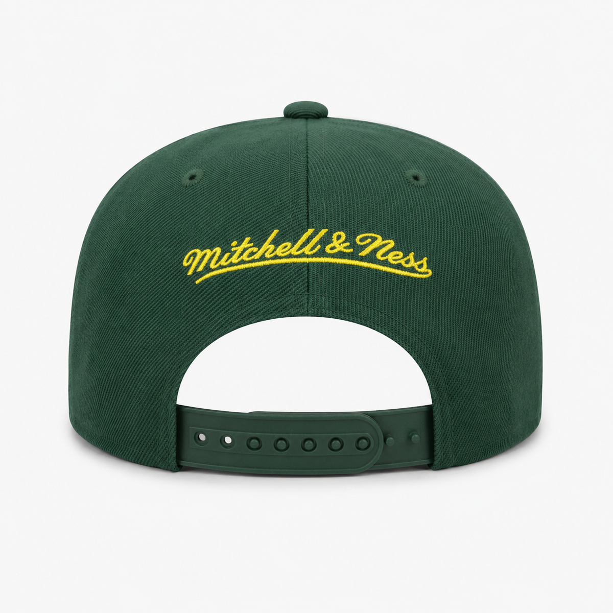 Men's Seattle Supersonics NBA Core Basic Green Script HWC Mitchell & Ness Snapback Hat
