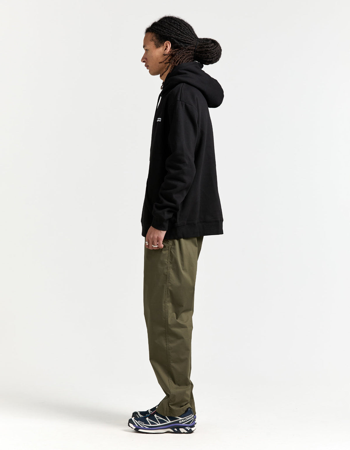 Crossman Hooded Pullover - Black