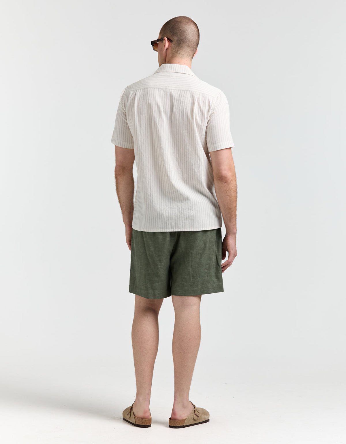 Ridge Shirt - Cream/Beige