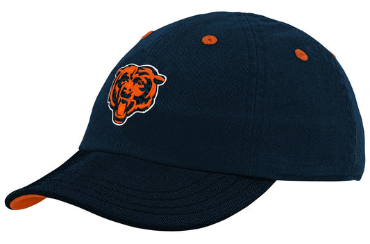 Chicago Bears Infant NFL Navy Team Slouch Adjustable Hat